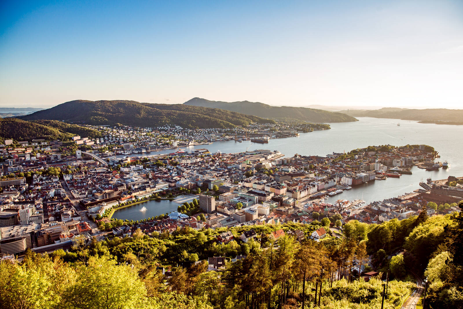 Oversiktsbilde Bergen - JM Norge
