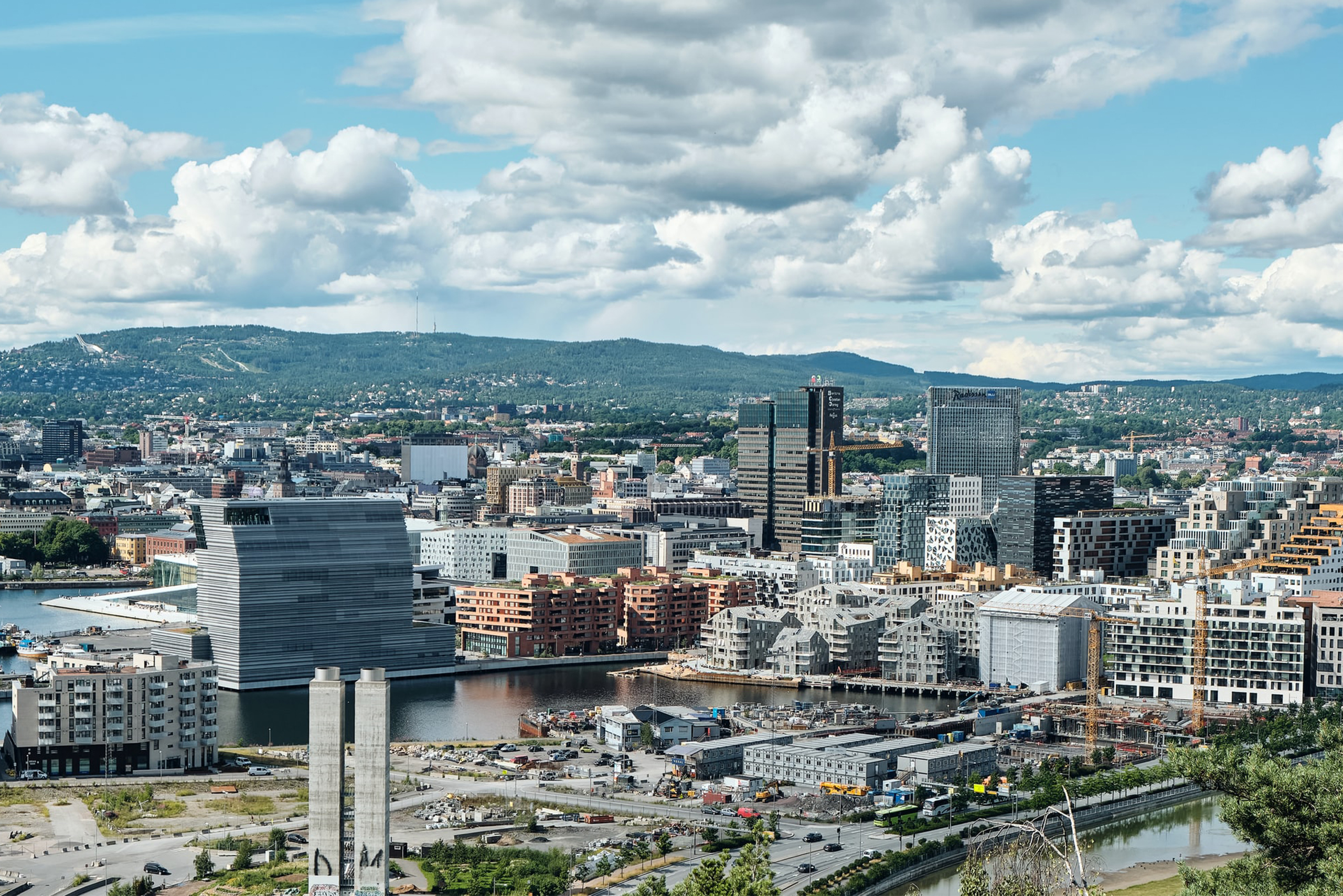 Oversiktsbilde Oslo - JM Norge